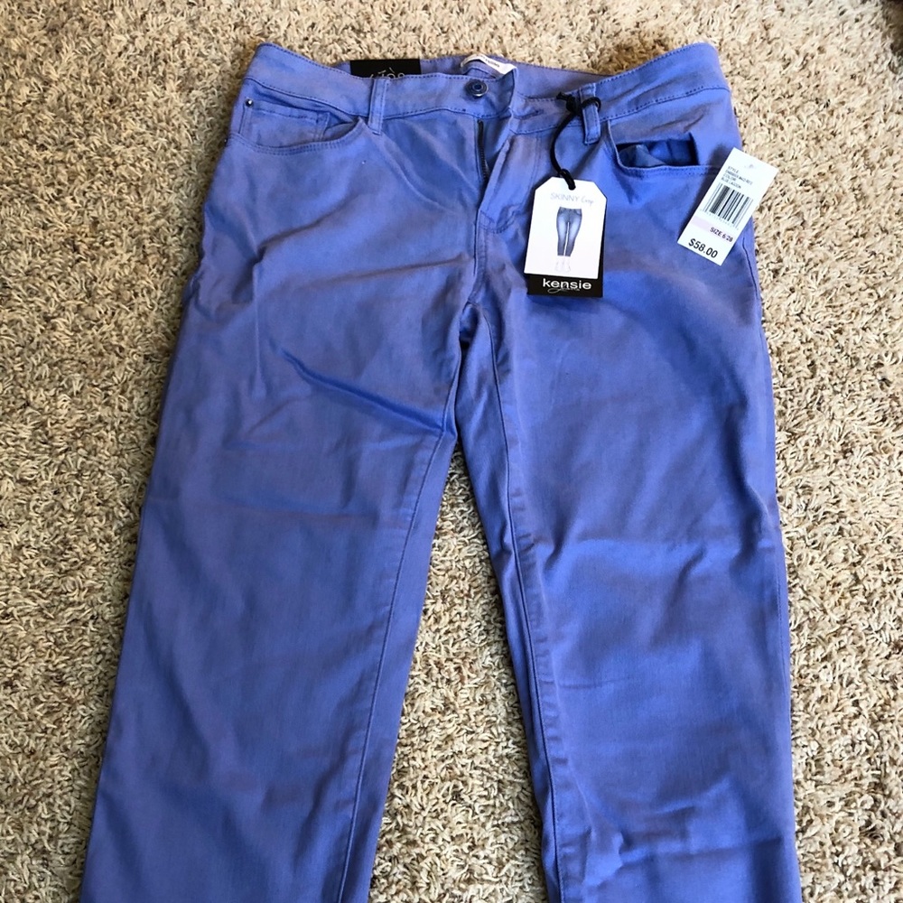 NWT kensie skinny cropped pants 6/28